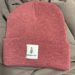 Pink Northern Ties Beanie